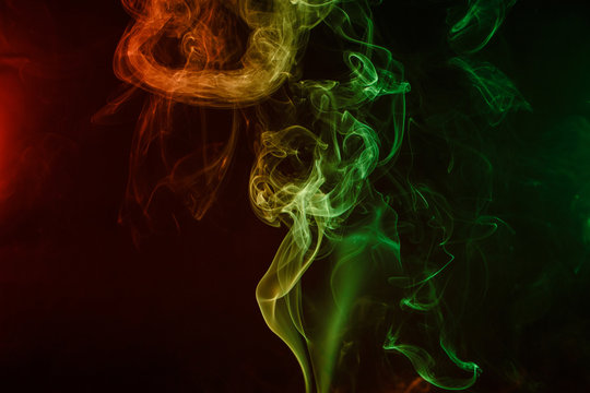 Abstract smoke moves