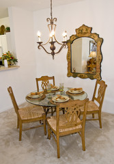Upscale Apartment Dining Area