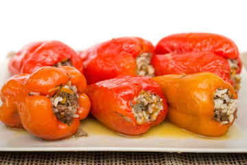 Cooked peppers