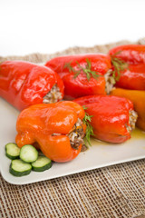 Cooked peppers
