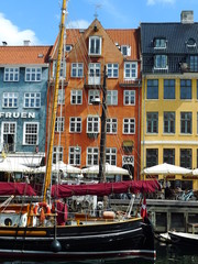 Port de Nyhavn à Copenhague