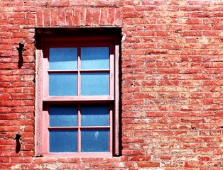 Red Brick Window