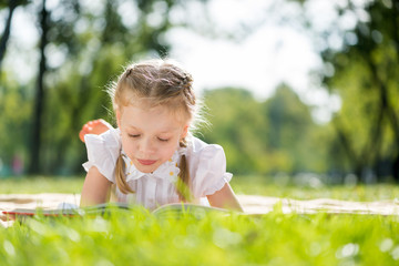 Summer weekend in park