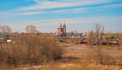 Fototapeta premium One of the most ancient cities of Golden Ring of Russia