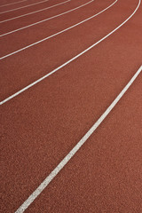 Fototapeta premium running track lines