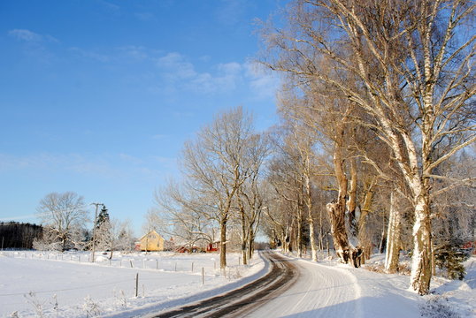 winter in schweden