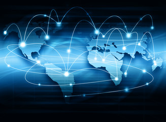 Best Internet Concept of global business from concepts series 