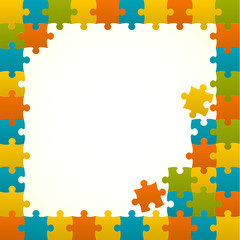 Colored Puzzles frame.