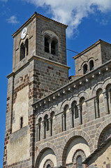La Chiesa di Saint-Nectaire, Alvernia - Francia