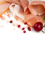 sliced proschiutto