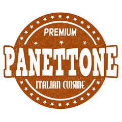 Obraz premium Panettone stamp