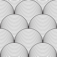 Abstract seamless pattern, line design, vector