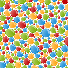 Abstract colorful bubble background
