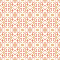 Seamless colourful ornament tiles