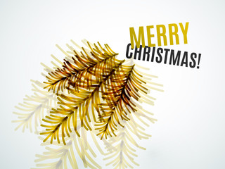 Christmas tree branch toy, New Year Concept