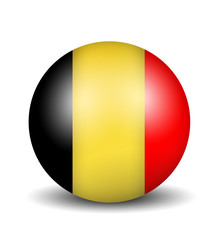 Fototapeta premium Belgium Flag