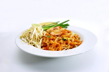 stir fried rice noodle with shrimp 001