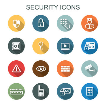 security long shadow icons