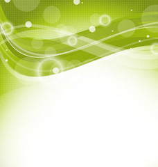 Green nature background, design template