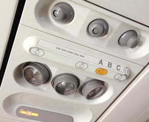 Airplane interior - Airbus A320
