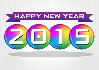 Happy new Year celebration. eps 10 vector