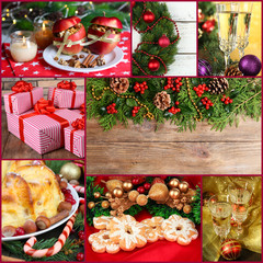 Merry Christmas collage