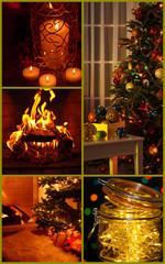 Christmas collage