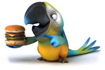 Fun parrot