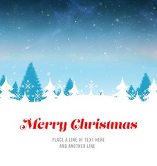 Merry Christmas message