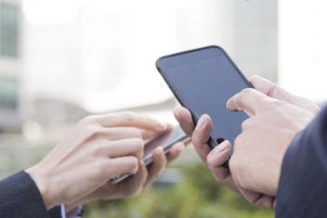 People who have a mobile phone