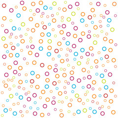 Abstract  Colorful  background  dotted seamless pattern