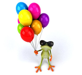 Fun frog