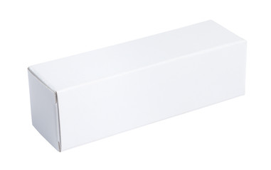 paper box isolated on white background