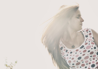 Beautiful girl portrait