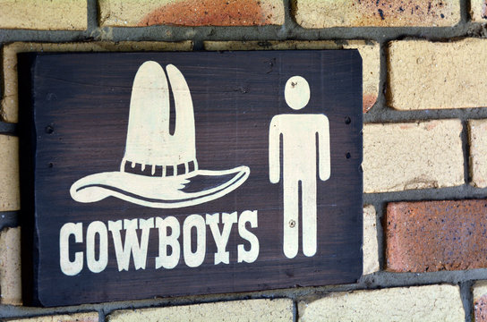 Cowboys toilet