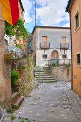 Alleyway. Brienza. Basilicata. Italy.