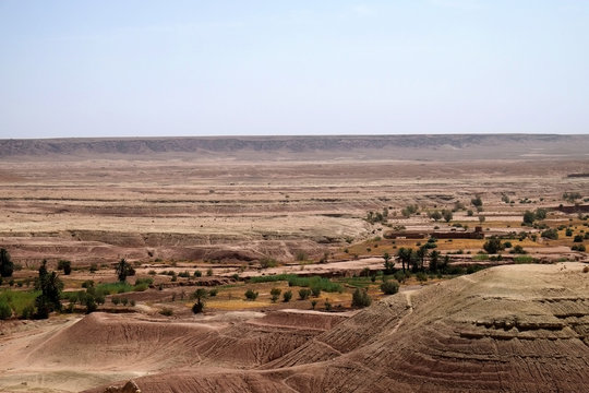 view from ksar Ait Benn Addou