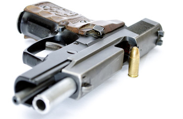 gun isolated on white background