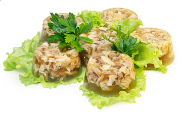 Aspic decorated