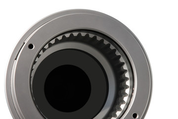 Isolated fragment of а drum unit of а machine