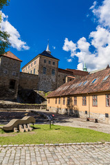 Fototapeta na wymiar Castle Akershus Fortress in Oslo