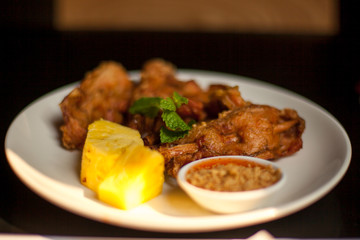 Hühnchen mit Annanas