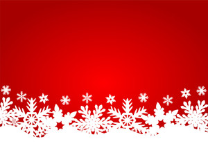 Christmas red background