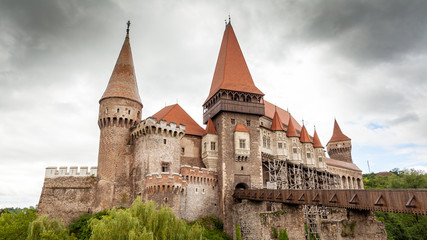 Fototapeta na wymiar Hunyad ( Corvin ) Castle - Hunedoara, Romania