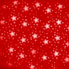 grunge rot sterne hintergrund weihnachten - 74189224