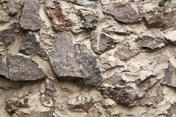 rough stone wall