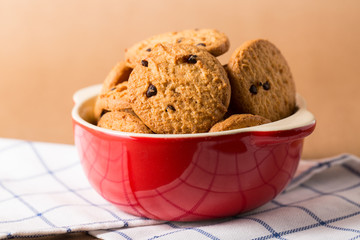 Cookie stack sweet desert