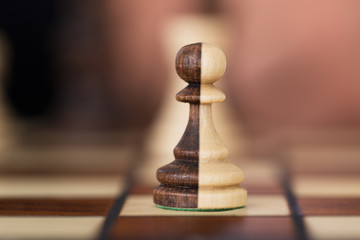 Merged Chess Pawns