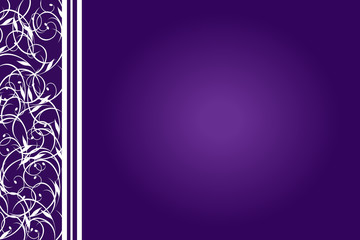 Purple and White Back Ground