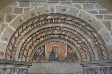 decorazioni chiesa di Elva